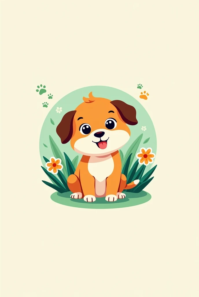Logo for pet shop
