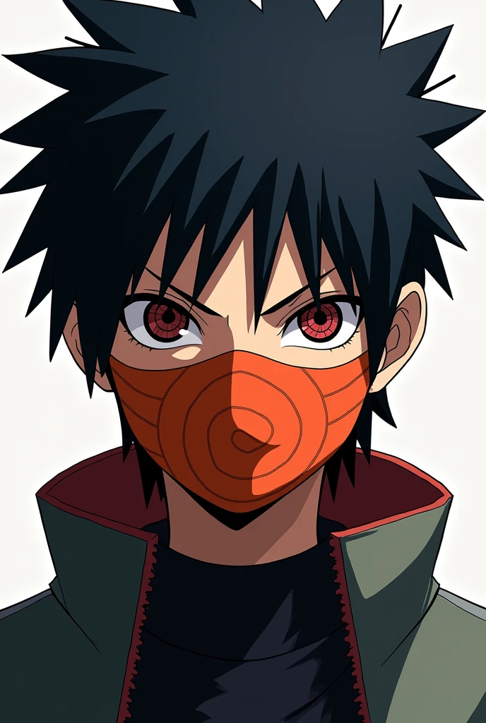 Obito uchiha with mask or Sharingan look like kids pfp