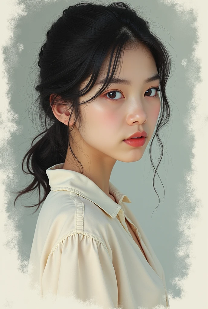Book cover with asian girl as name who am i