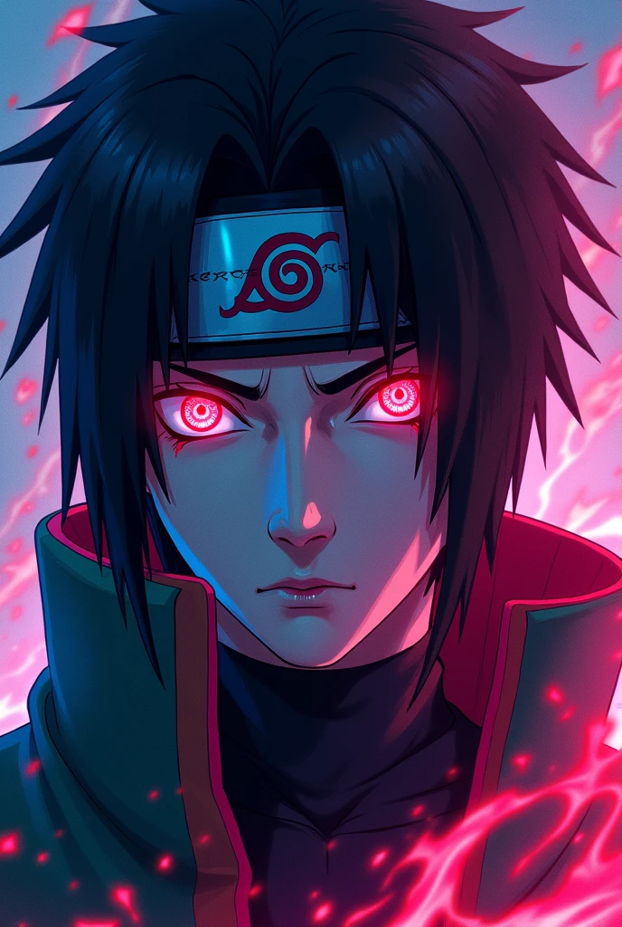 Obito Uchiha Kido Neon Pfp