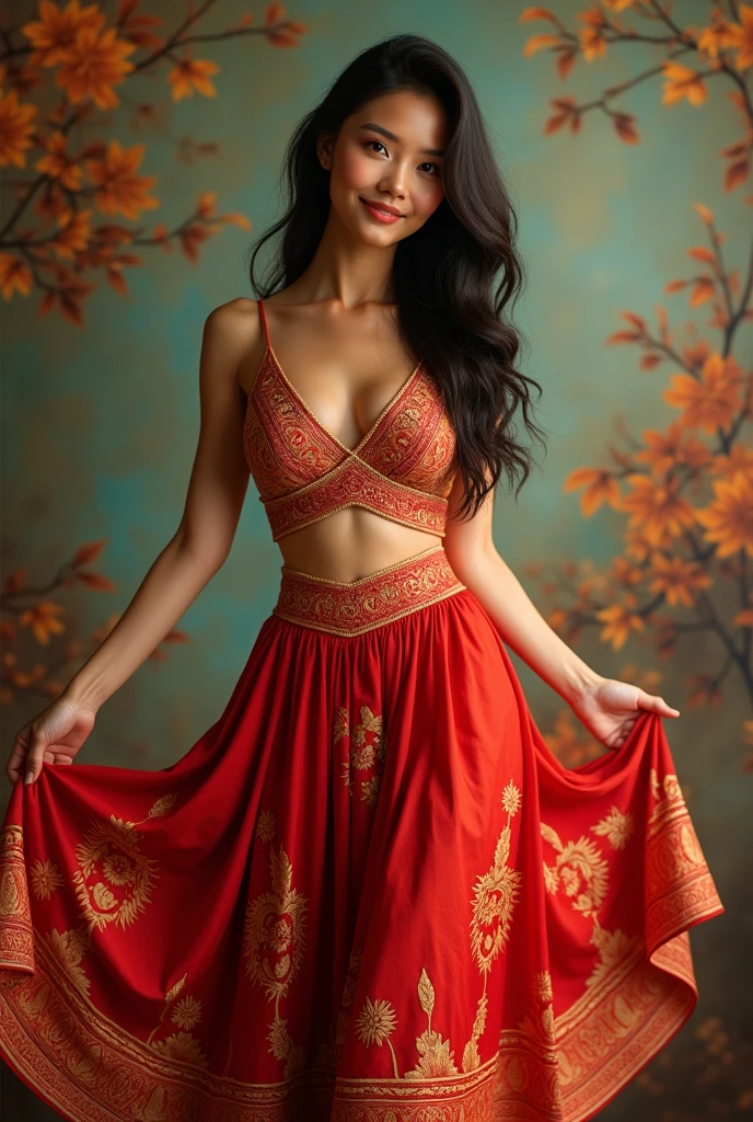 Malay women sexy skirt
