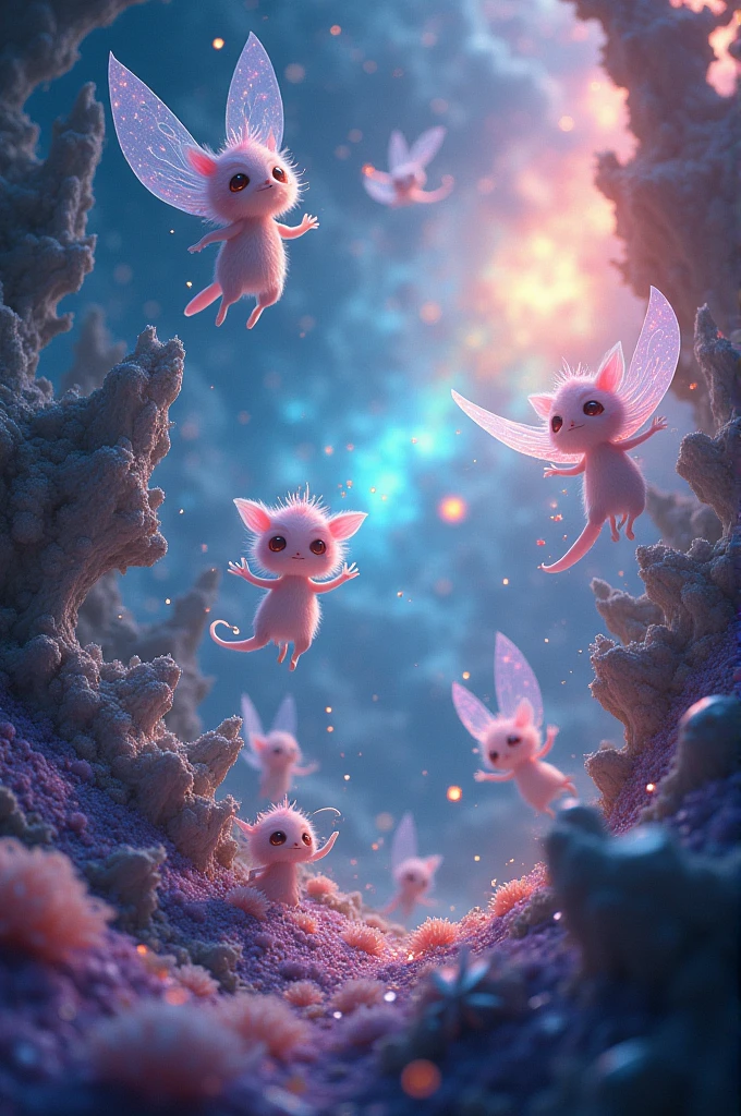 Fairy nebula animals