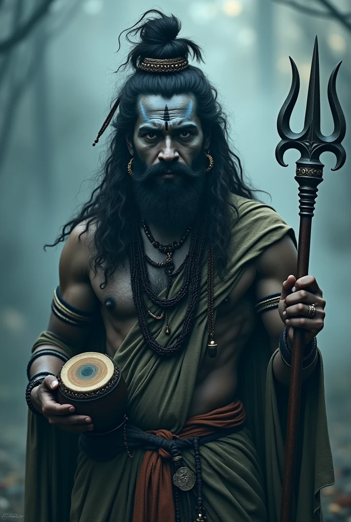 0m and trishul and damru Aghori mahadev  WhatsApp status 
