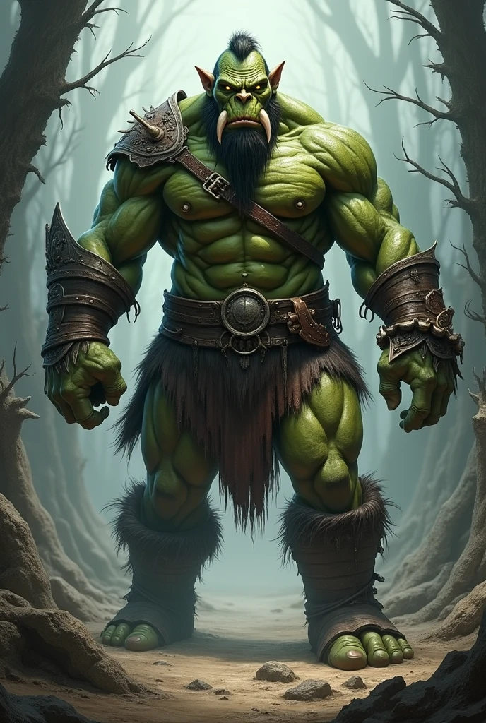Orc male anthropomorphism