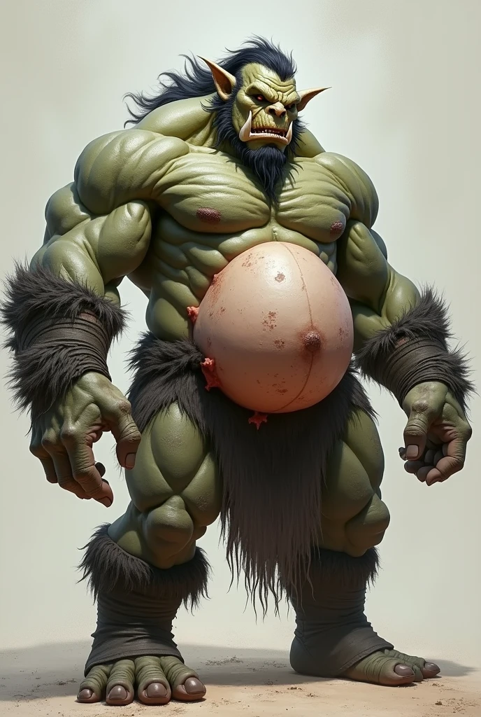 Orc male anthropomorphic penis