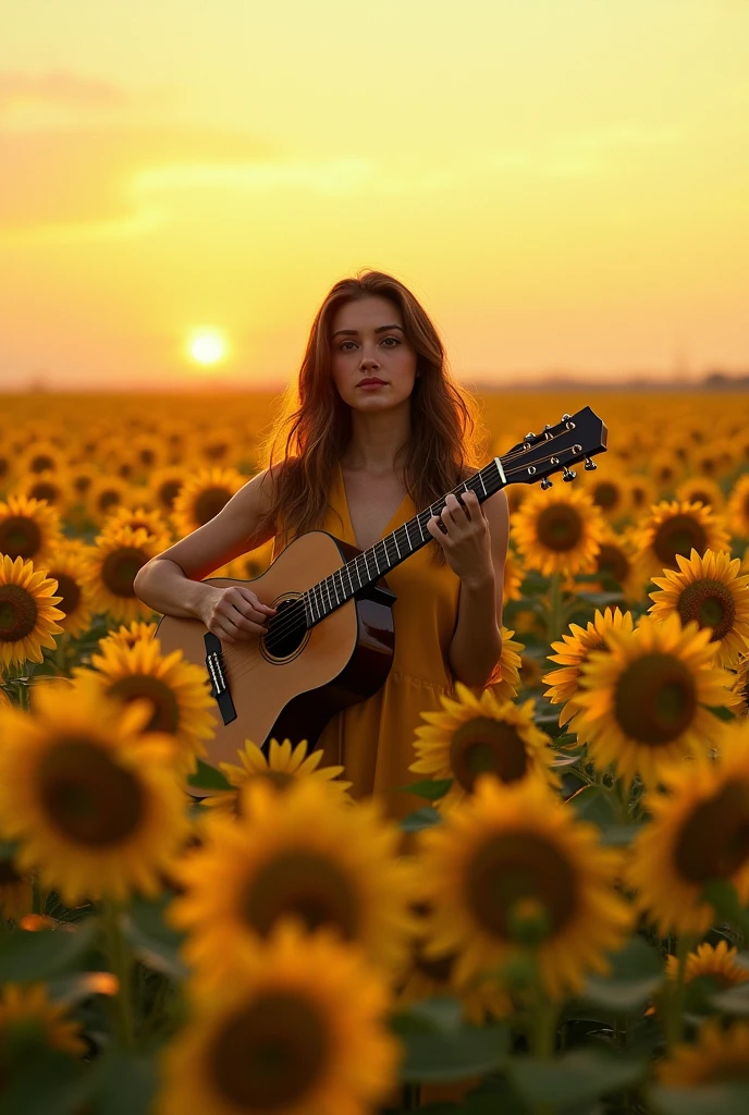 Lyrics Elizabeth Arguello among sunflowers