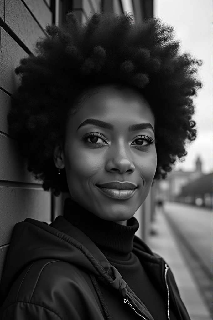 Black photo and the words journey of self-knowledge