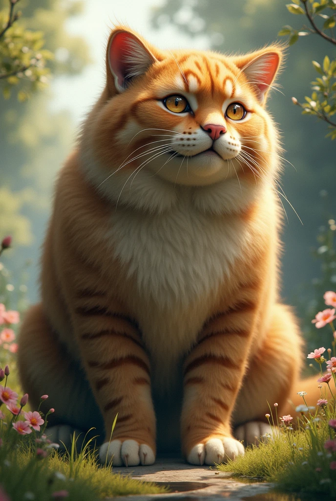 Huge cat wich is friendly