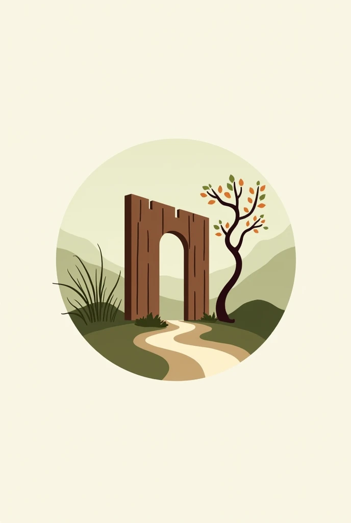 Wood Craft Logo Nature Architecture