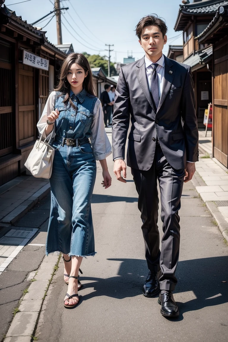 twins、Height difference、men and women、South Korea、Japan