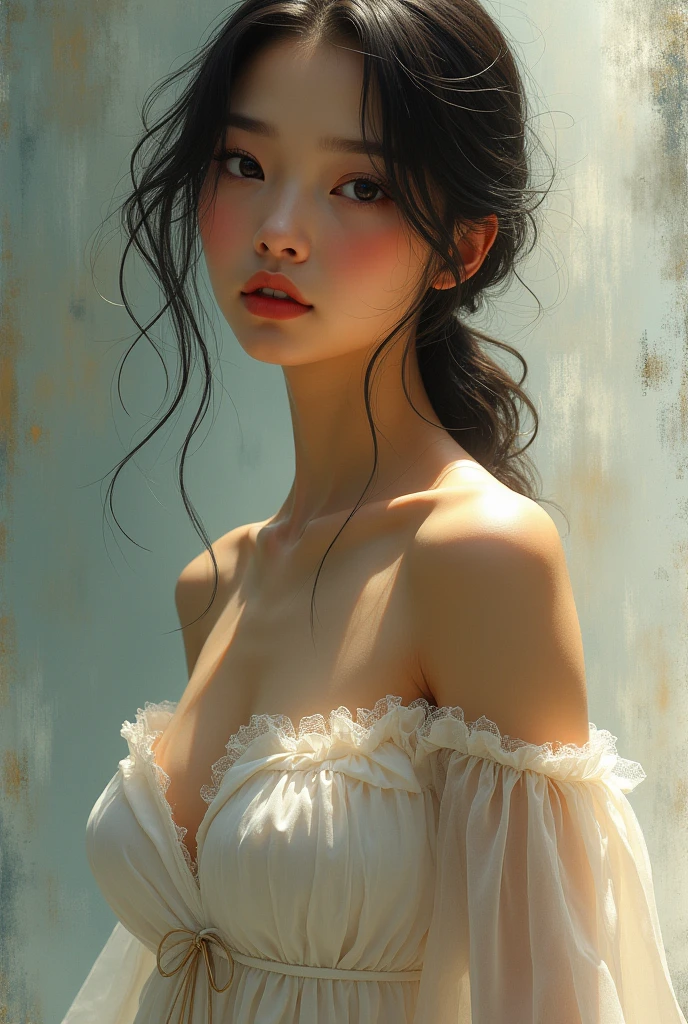 masterpiece, best quality, 1 Girl, Faust, Aheiyan, portrait, Face, 
