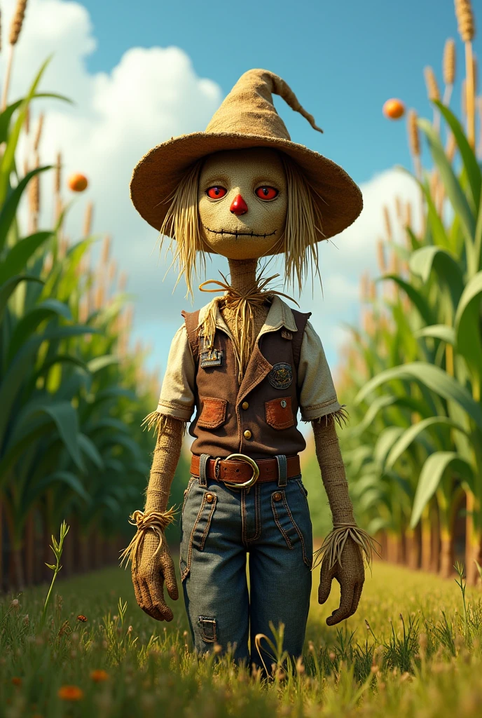 Scarecrow from the book The Wizard of the Emerald City