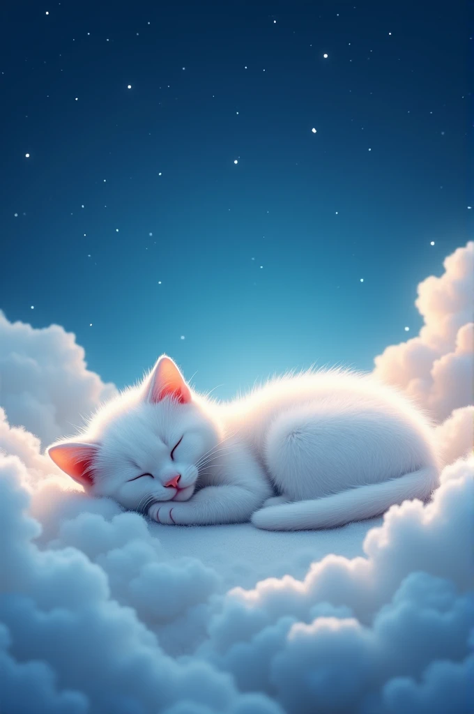 ((face perfect)), ((best qualityer)),ultra HD, 4K, wall-paper, photography hight quality, portrait of white cute cat sleeping on cloud ADDCOMM night sky, céu azul ADDROW
Gato dormindo tusun, tusuncub ADDROW Nuvens suaves, (white cloud:1.6)
