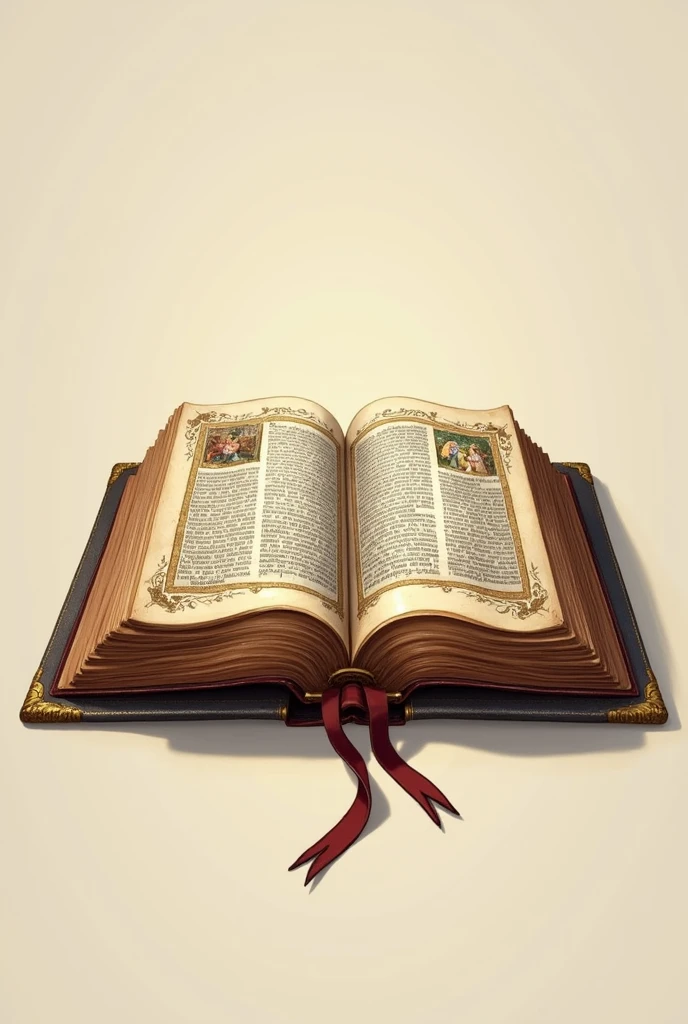 The image of a Bible in drawing