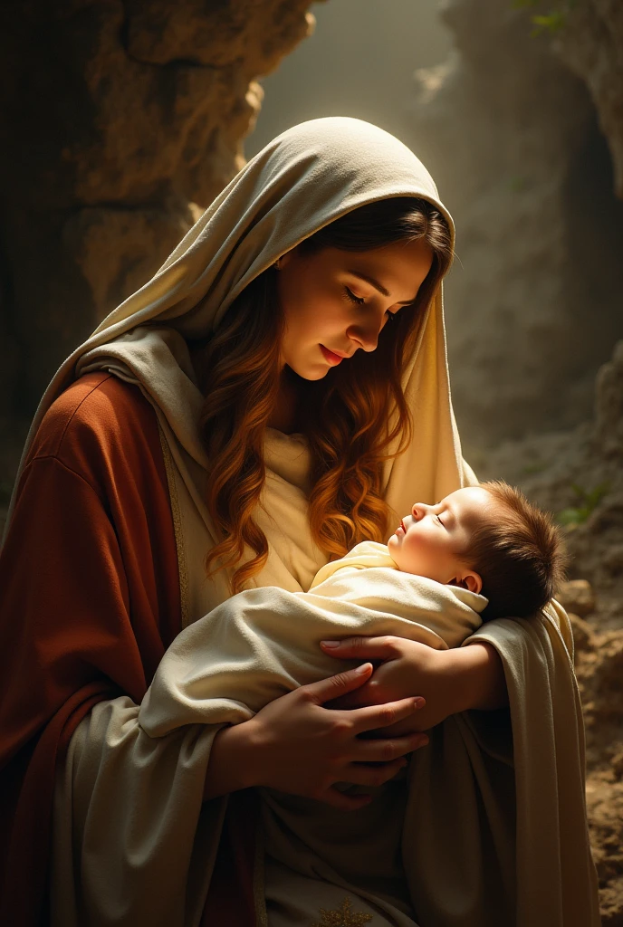 Representation of the promise of the Messiah Isaiah 7:14 - mics 5:2