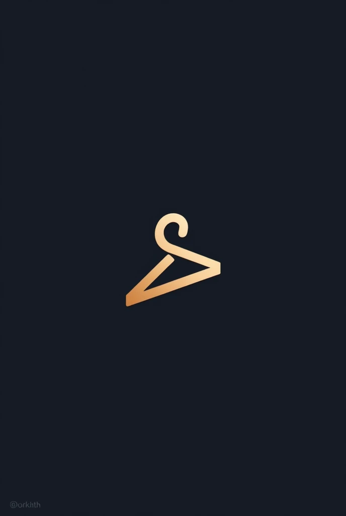 Make a logo for a clothing app called QuickChic that includes QC and a hook