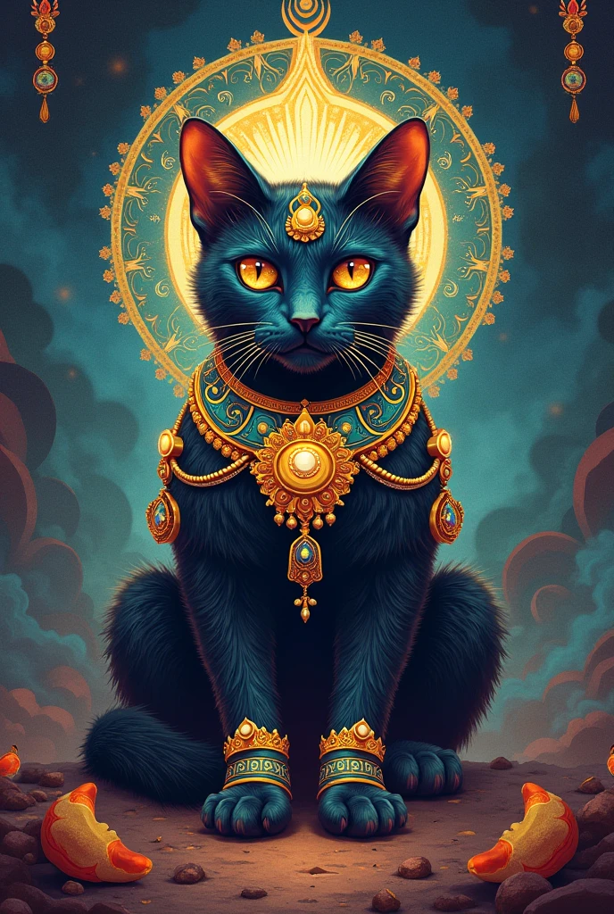 Indian cat rings