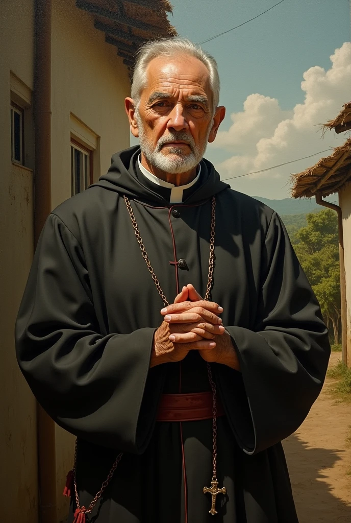 Create an image of Father Cicero Romão Baptist of Juazeiro do Norte CE