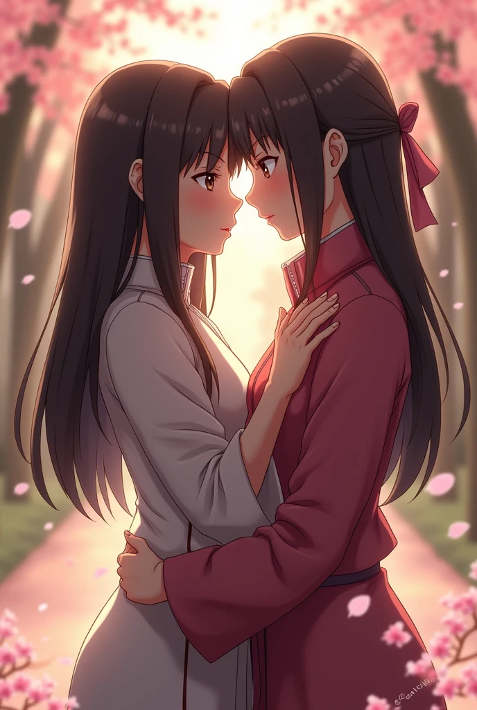Sakura lesbian with hinata