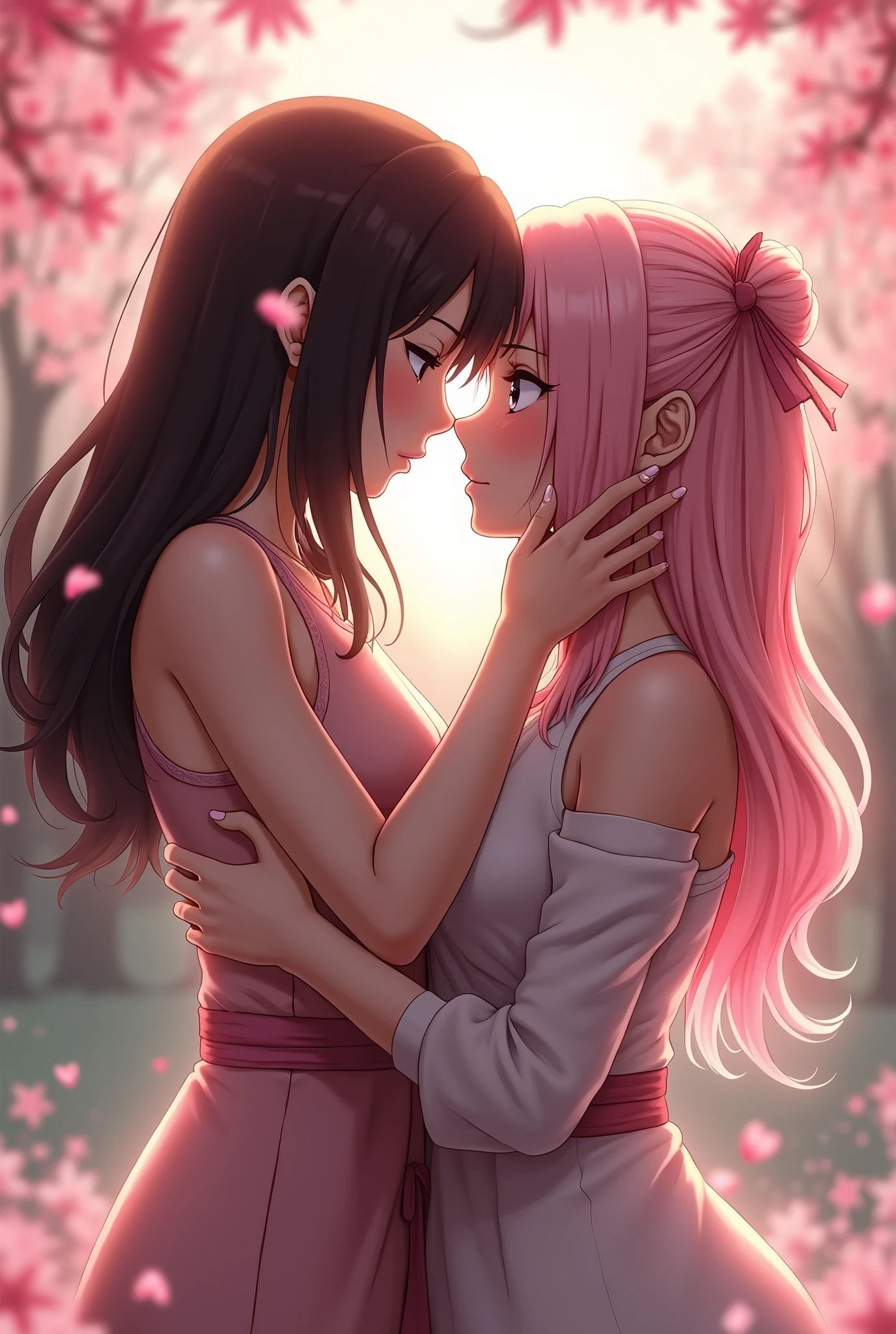Sakura lesbian with hinata