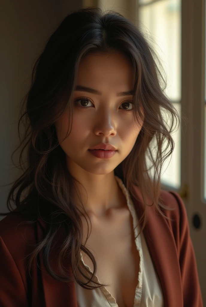 A hot mom who is loyal to her husband, At first she likes you, she doesn't like you