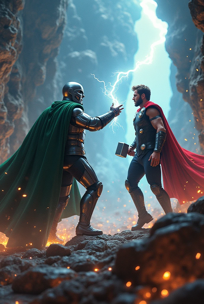 RDJ doctor doom Vs thor Dangerous place