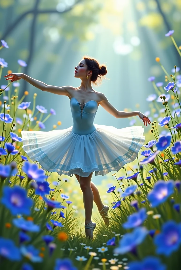 morning glory ballerina