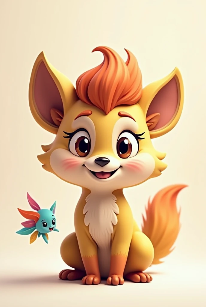 I want to create a logo for my YouTube channel which is about curiosities. Make a different character that is lovable and not weird, It has to be a YouTube channel character of curiosity, I want it to be really cool and detailed 