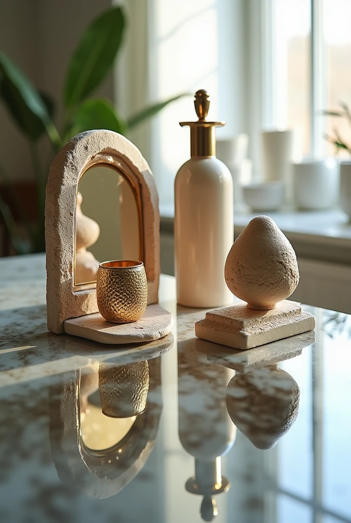 do something that I can reproduce in my house with the theme of different reflections