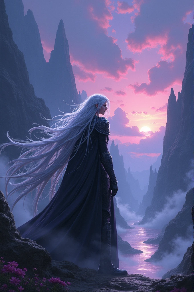 Sephiroth country anime style