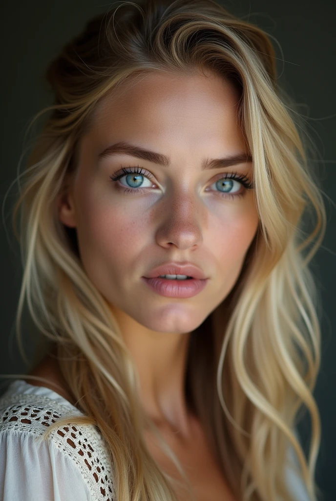slavic woman, blue eyed blonde