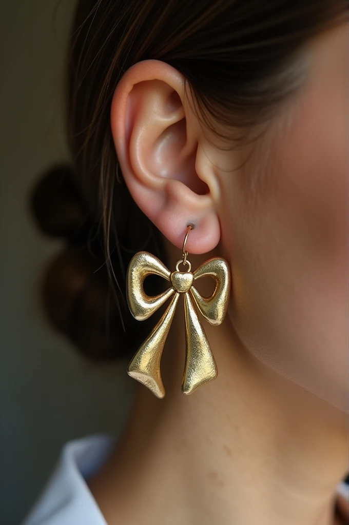 How a Jewelry Designer Creates an Organic Bow Earring