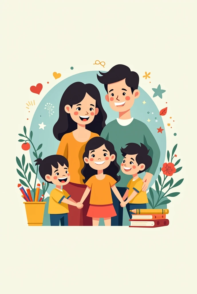 Family project logo at school