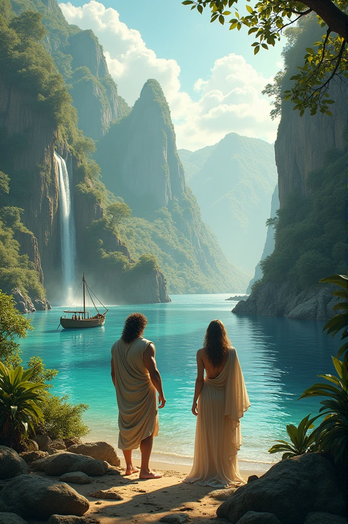 Ulysses on Calypso&#39;s Island
