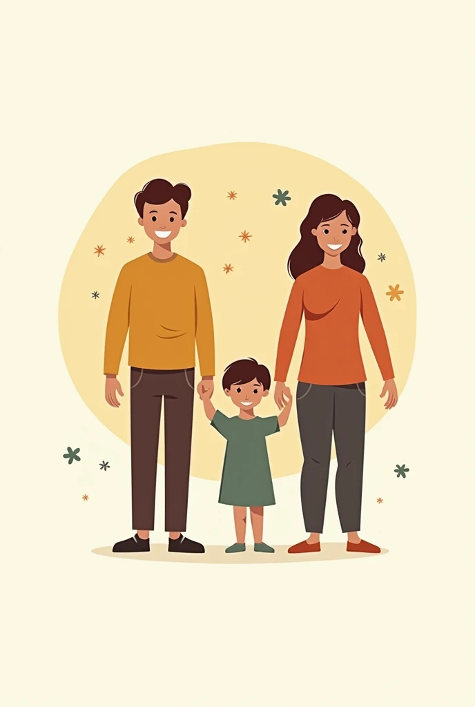 Logo for a T-shirt about the family project present at school