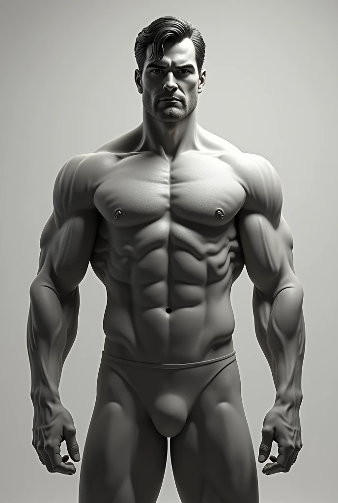 Superman without clothes