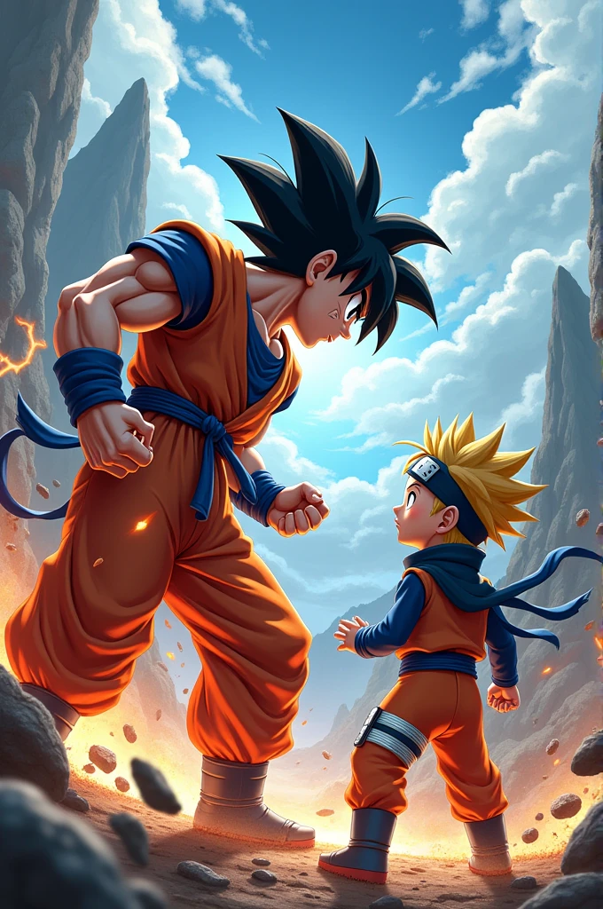 Goku and Naruto