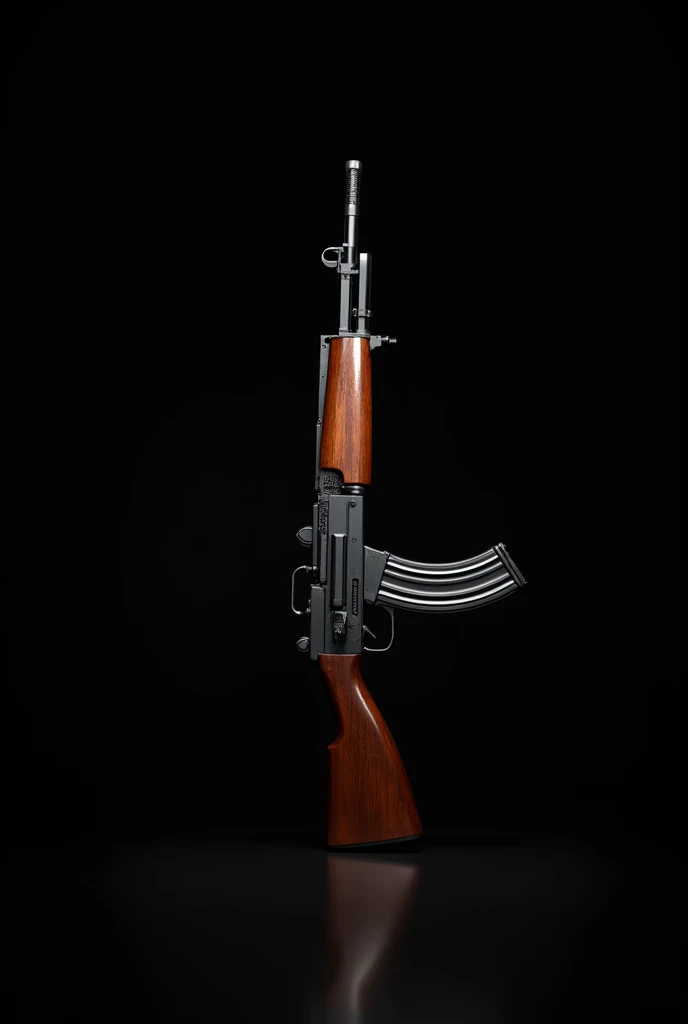 standard little AKM on pitch black