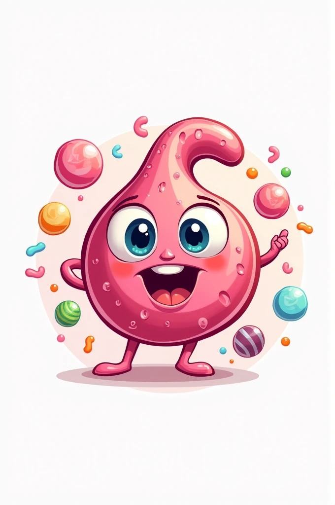 Logo for a gum shop