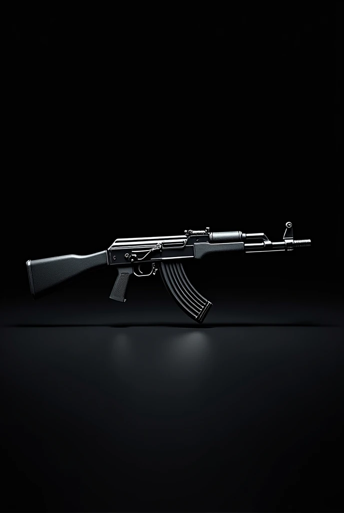 small AKM on pitch black