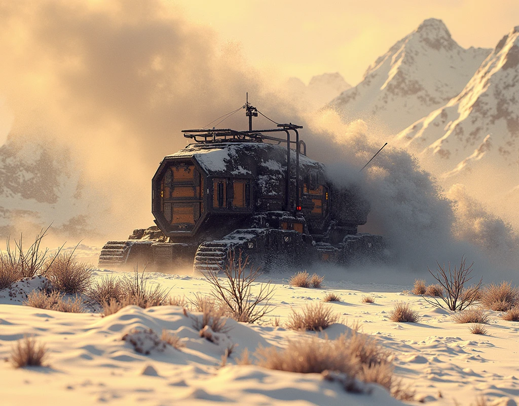 Blizzard background 