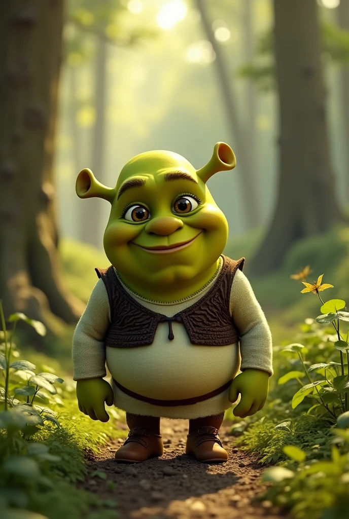 Shrek con síndrome de down