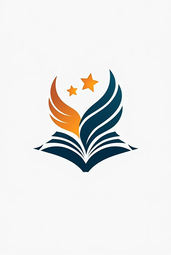 Creative logo concept for a school