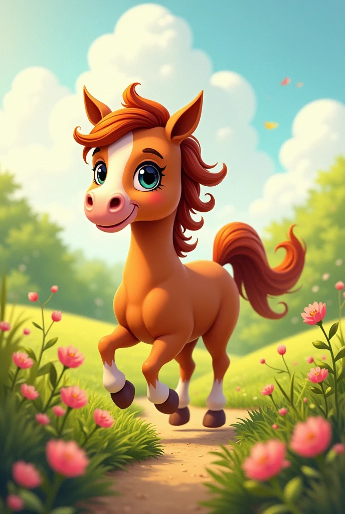 Brave little horse book cover