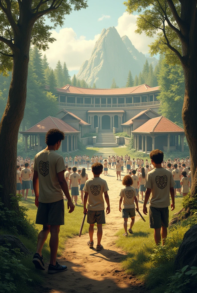 Take a picture of Camp Half-Blood