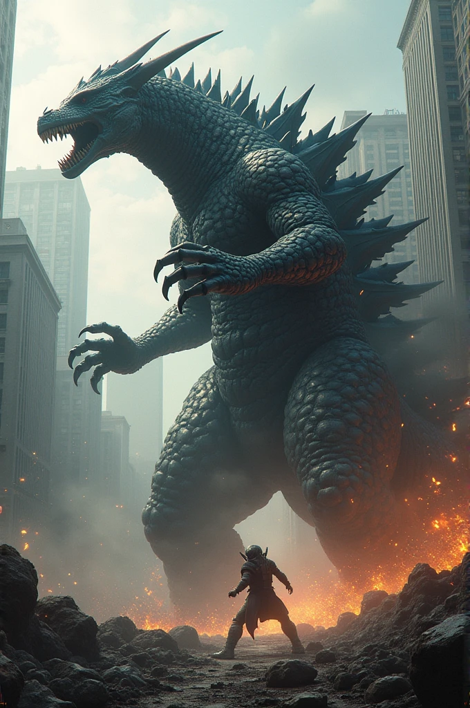 Mecagodzilla vs sirenhead
