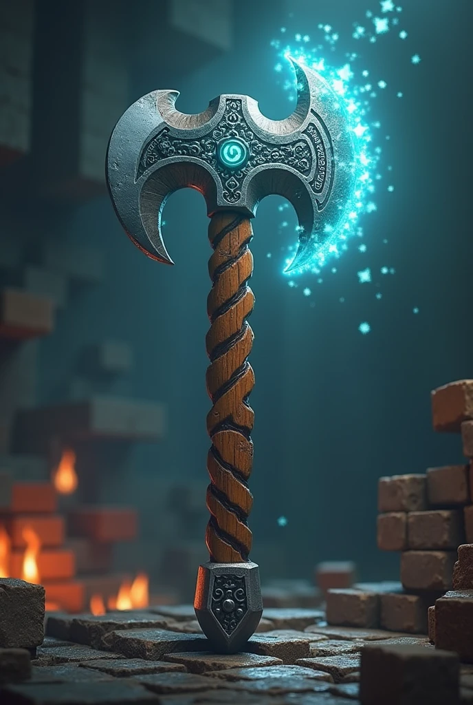 Enchanted Minecraft Pickaxe