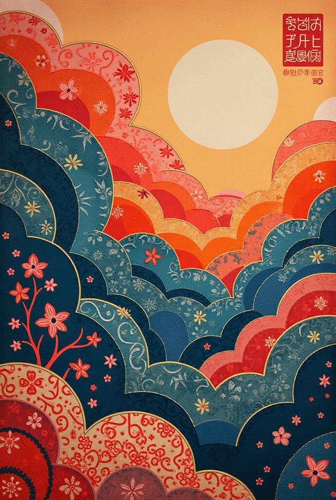Make graphic poster, content information such as: Stamping, embroideries, It came from others