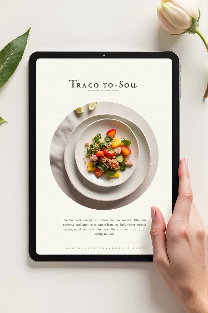Create for me an ebook of approximately 30 pages that is divided into 4 modules, Among them are the recipes that would be about 20 recipes. Let it be elegant, cheerful, simple aesthetic in nude tones with a touch of color 