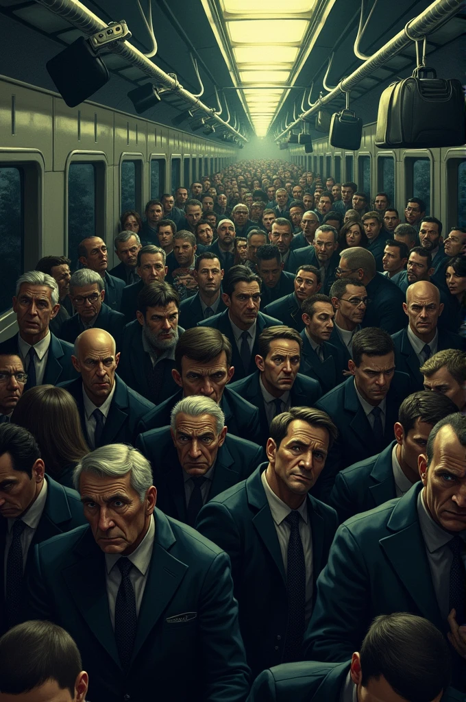 The Crowded Train
The train you're taking on your way from work is packed as usual. You are barely able to move and so can anyone else. Perhaps this is your opportunity to blow off some steam